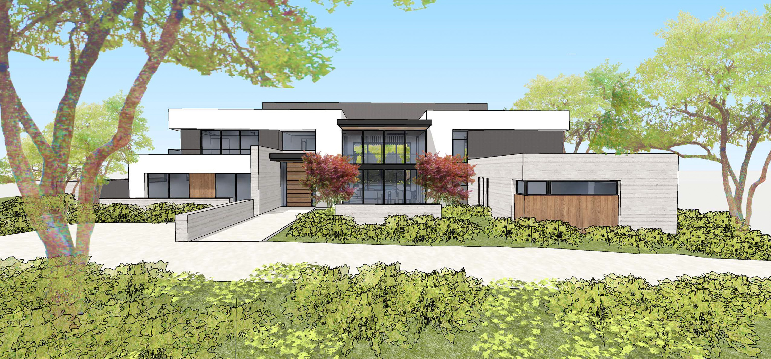 modernGlen residence