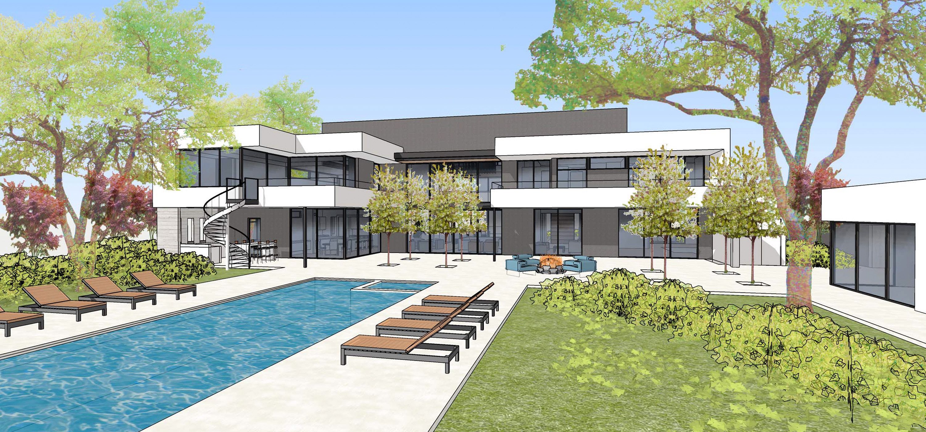 modernGlen residence