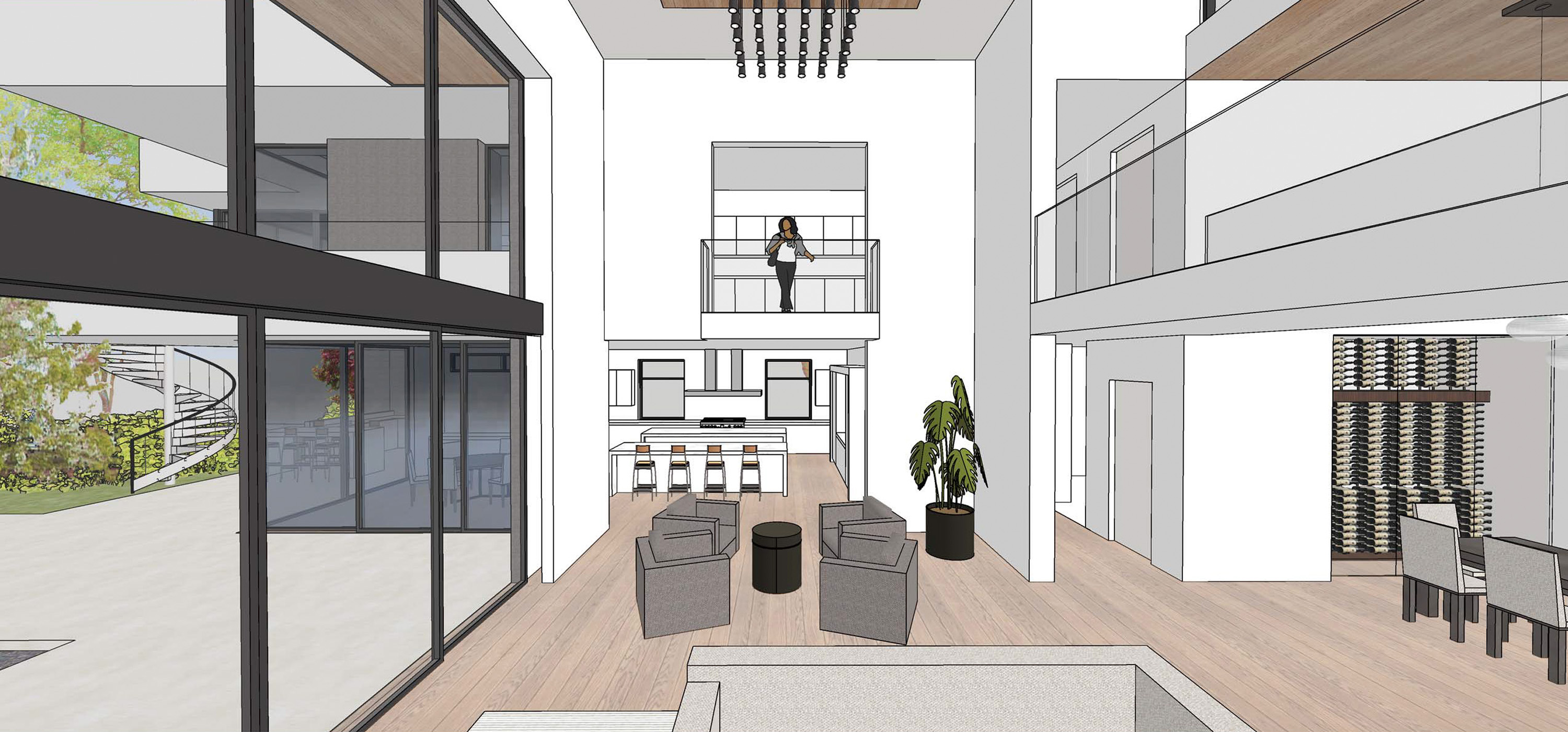 modernGlen residence